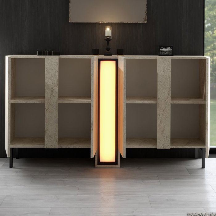 Hanah Home Consola Nova - Travertino
